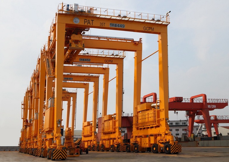 Rubber-tyred Container Gantry Crane Commissioning