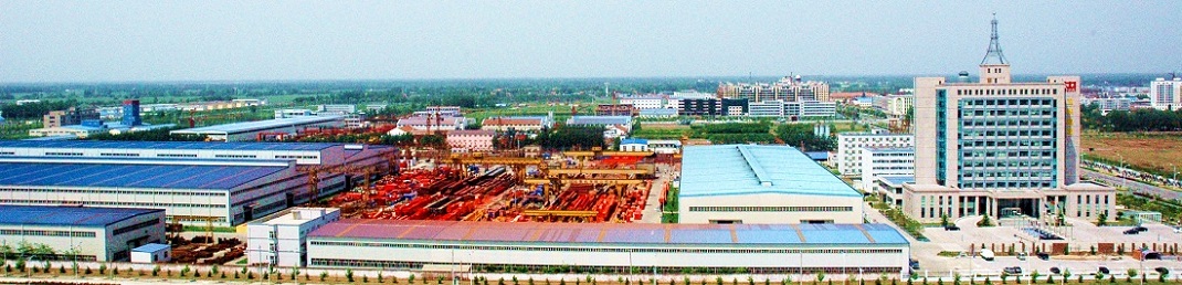 True view of the HQ factory Weihua crane