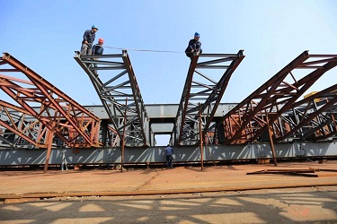 Weihua Crane 1600t Mobile Bridge Formwork