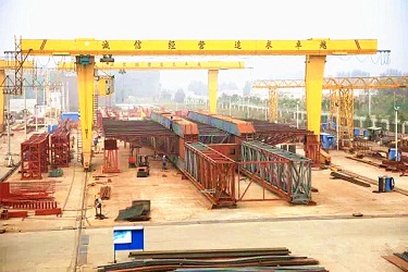Weihua Crane 1600t Mobile Bridge Formwork Passed Inspection