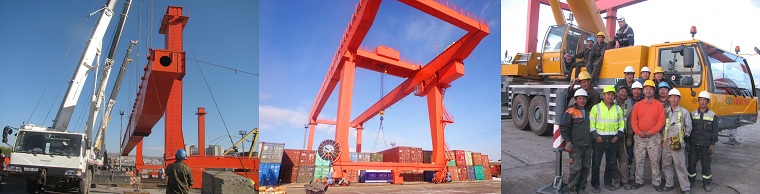 50Ton gantry crane finished installation
