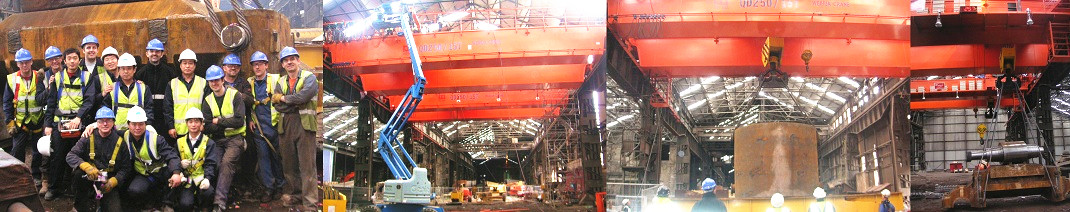 European Type Crane - Metallurgical Industry - UK
