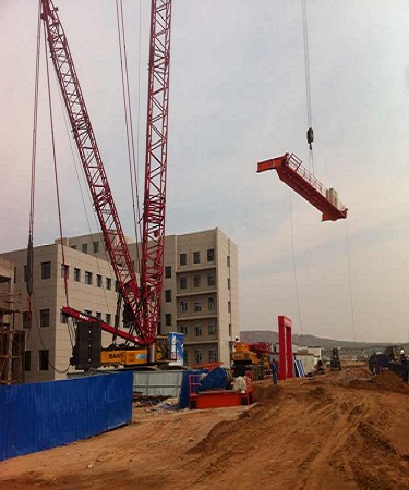 Mining overhead crane installation 4