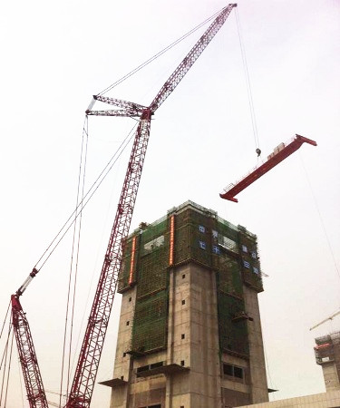 Mining overhead crane installation 5