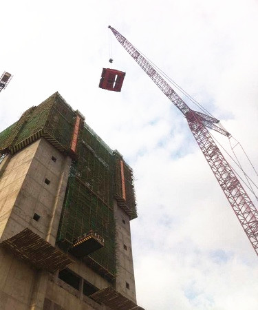 Mining overhead crane installation 8