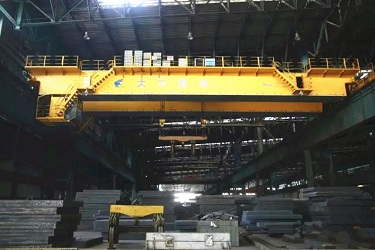 20 ton + 20 ton steel mill clamp crane