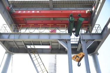 16t double track double beam overhead crane