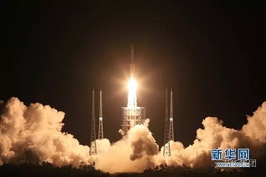 China carrier rocket Long March 7